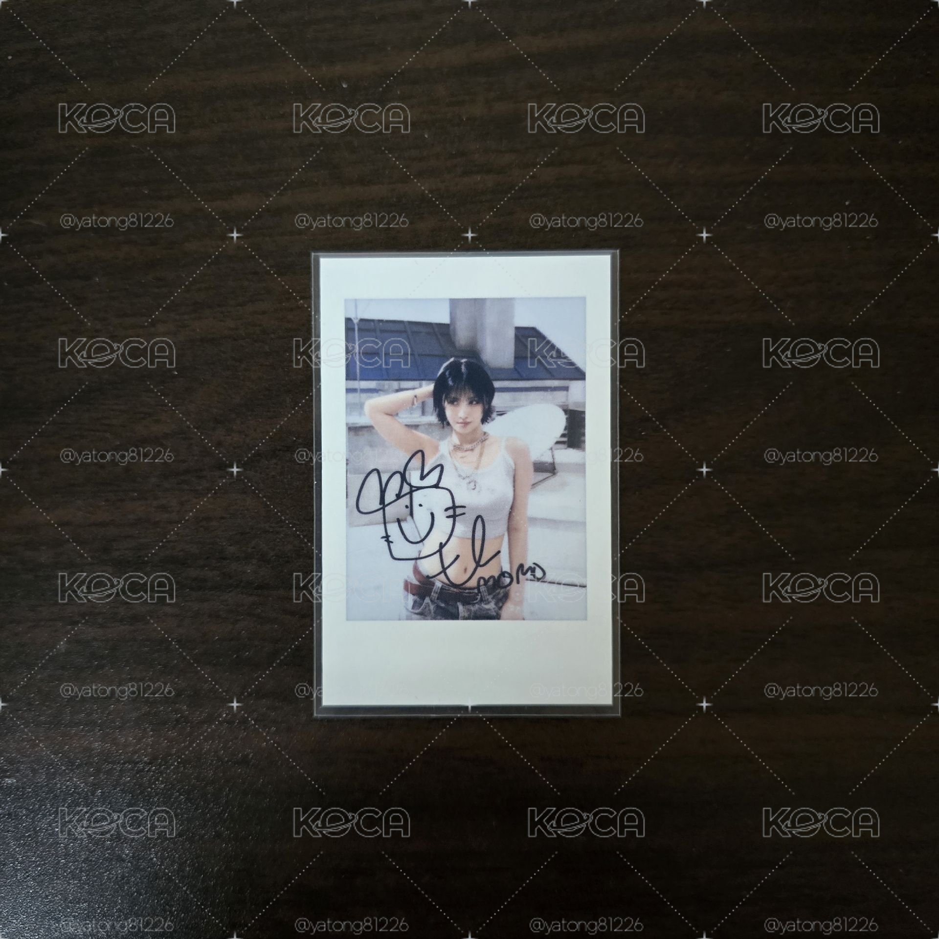TWICE MOMO THIS IS FOR yzy 1.0 特典拍立得