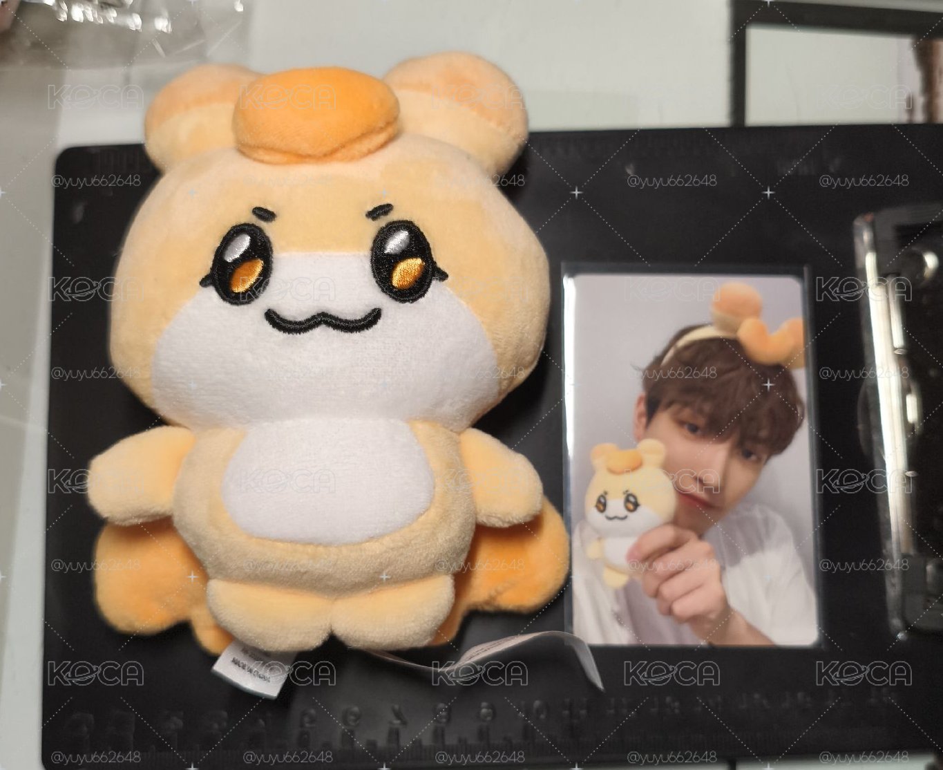 MIGHTEEZ 吊娃 PLUSH KEYRING 金弘中
