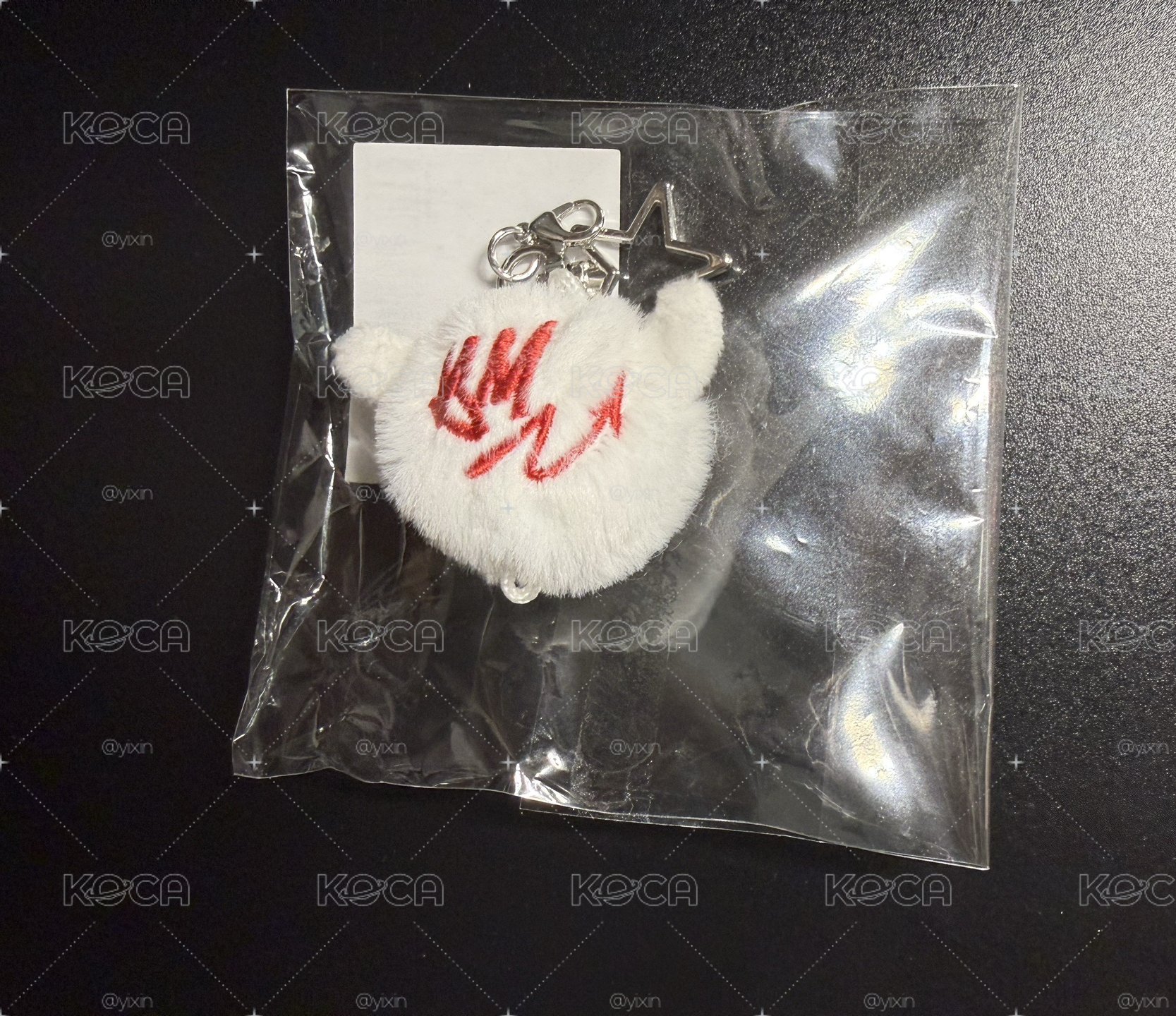白色絨毛球（不含卡）