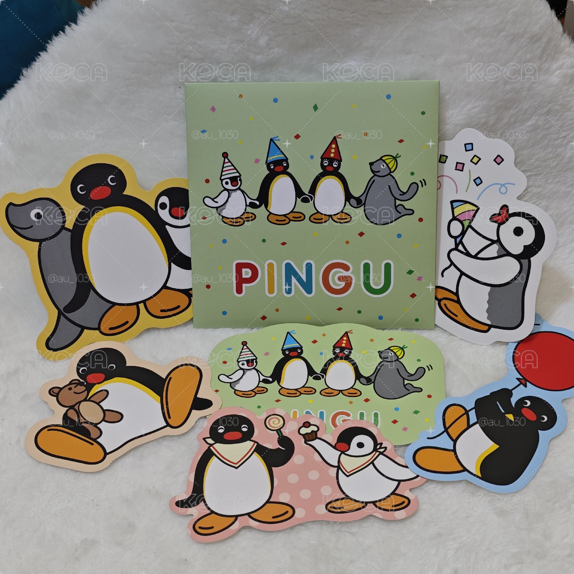 Pingu🐧明信片組🐧A款六入 購買任一商品即可選贈🎁