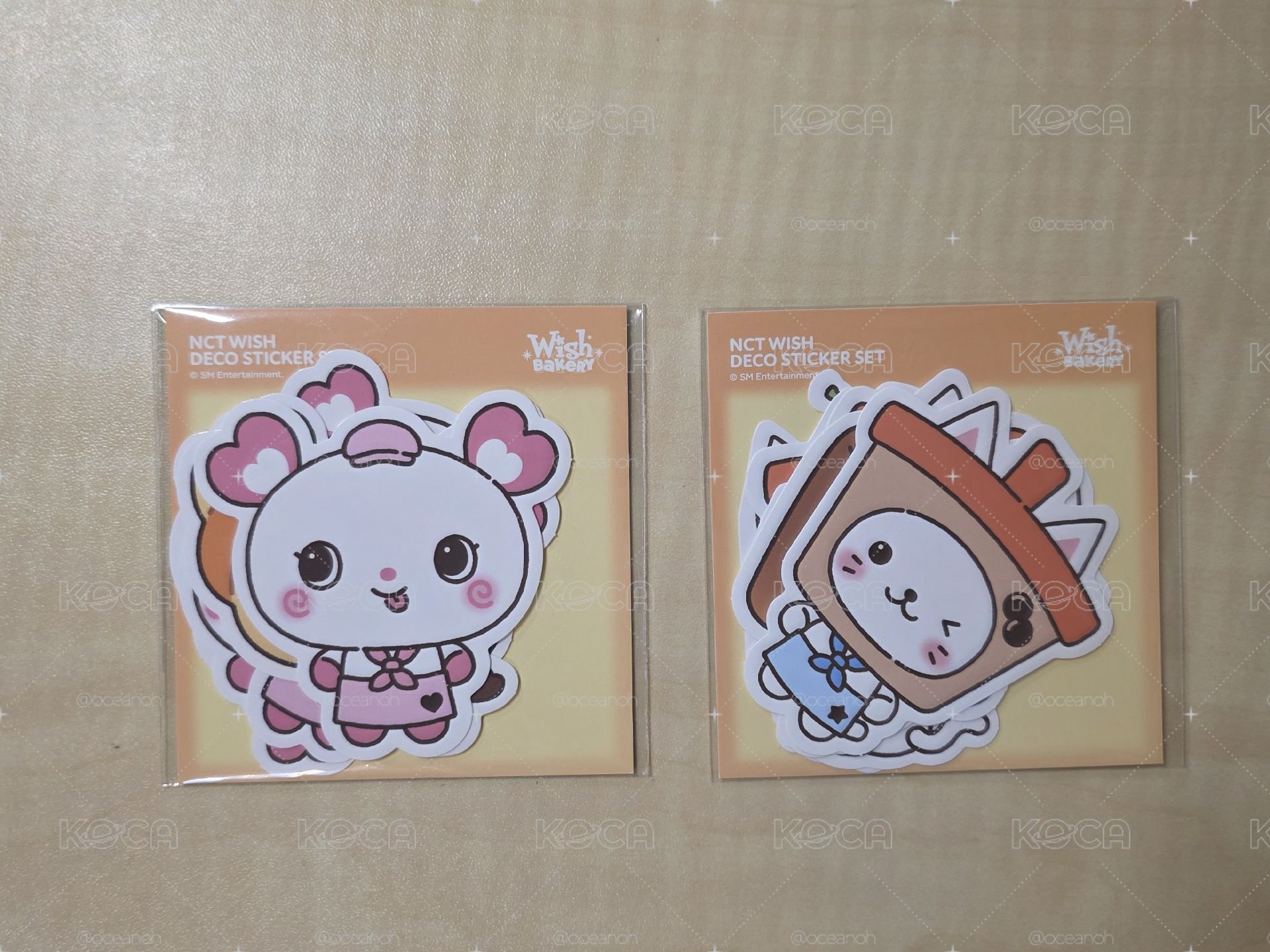 麵包店貼紙 Yushi Saku