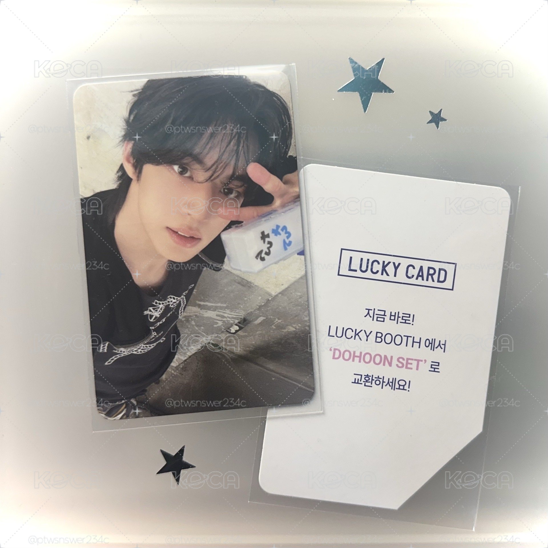道勳單人粽+道勳set lucky card