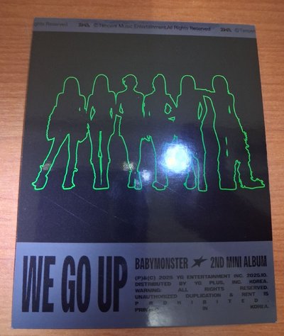 WE GO UP QQ音樂 星光卡 碎片拍立得角