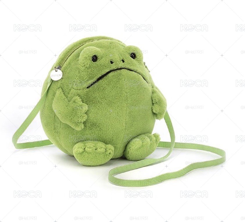 Jellycat Ricky Rain Frog Bag 雨蛙包 青蛙
