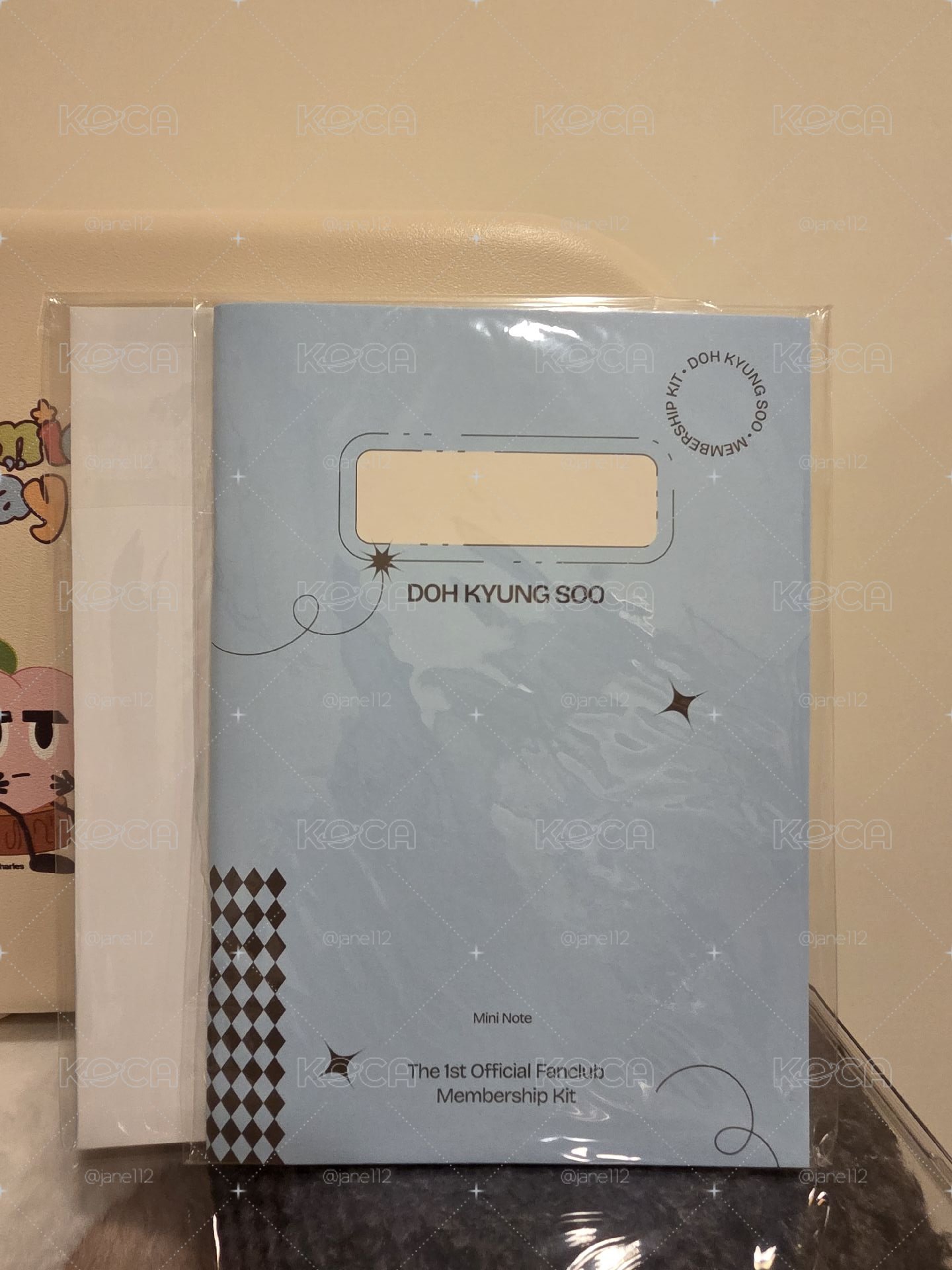 🤍D.O 一期會員禮 筆記本 海報