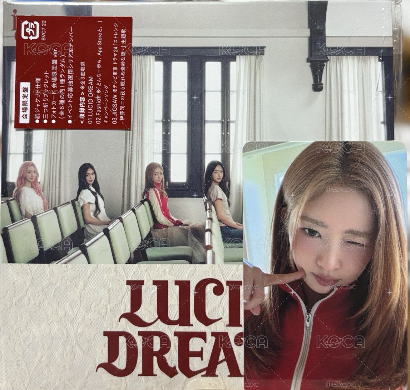 LUCID DREAM 會場限定盤 怜專卡+專輯💿