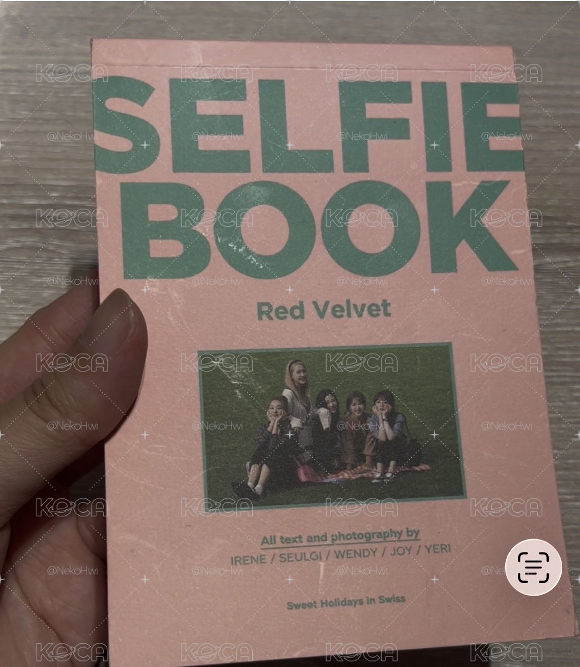 Red Velvet 瑞士自拍書