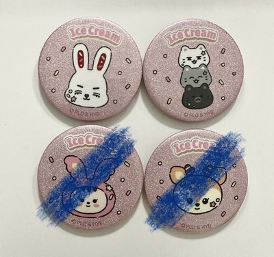 Miniteen ice cream 徽章。哲/俊