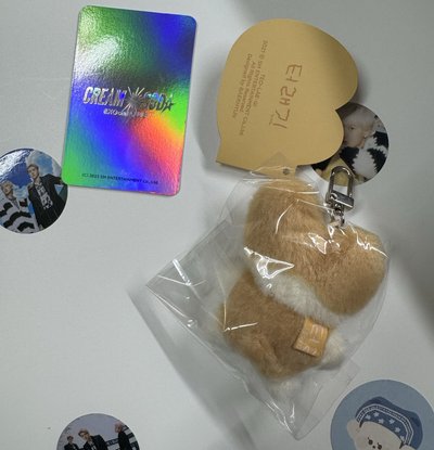 🍞터래기 吊飾娃 ➕ Cream Soda銀卡 ➕4張小卡