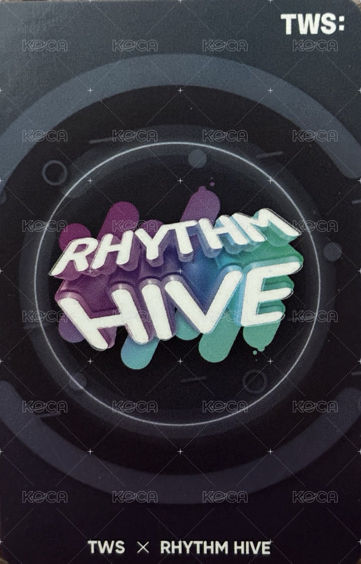 26 首爾場 Rhythm Hive  任務卡  背面