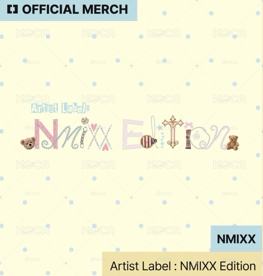 免二補 NMIXX Artist Label 週邊