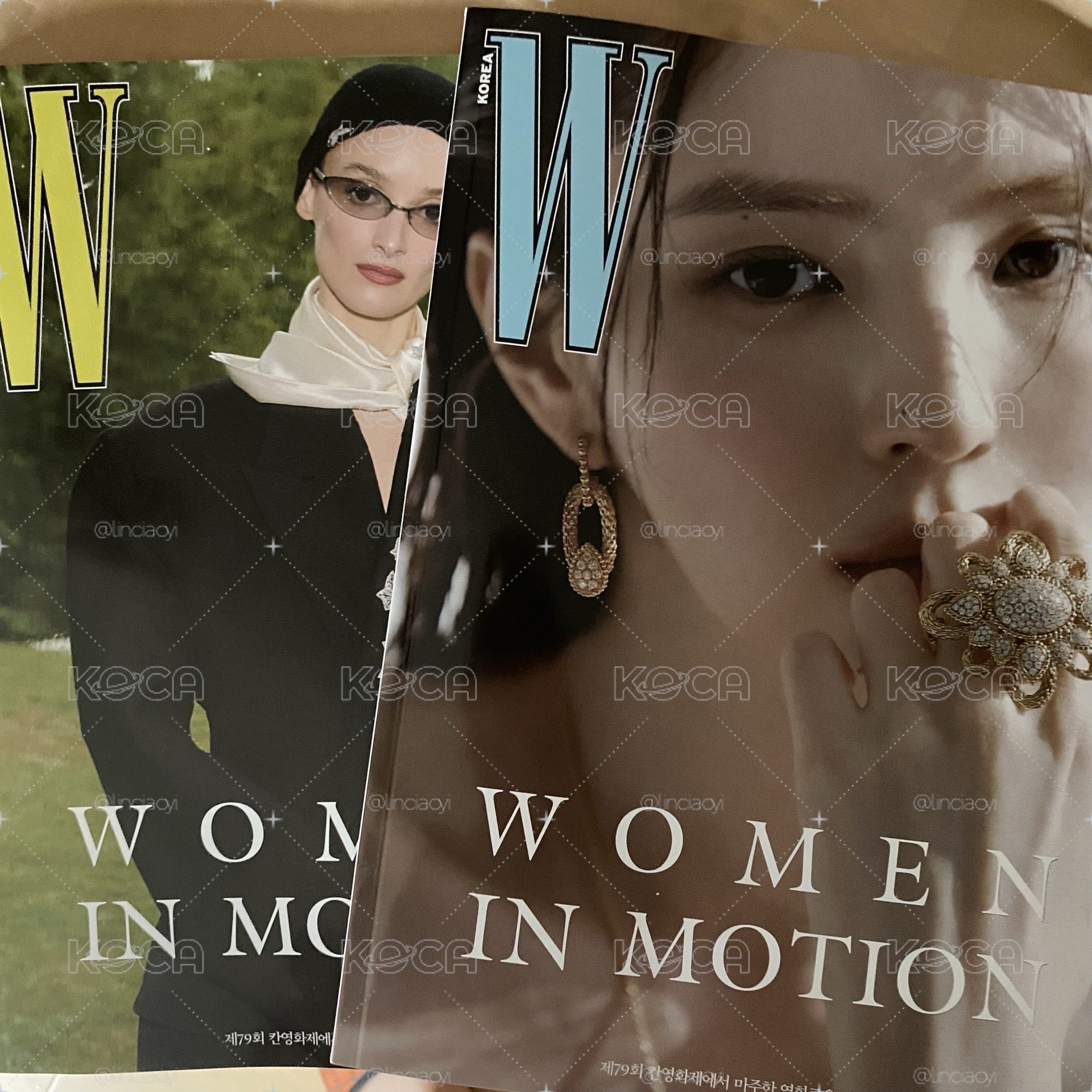 w Korea 7月號 雜誌 羲承
