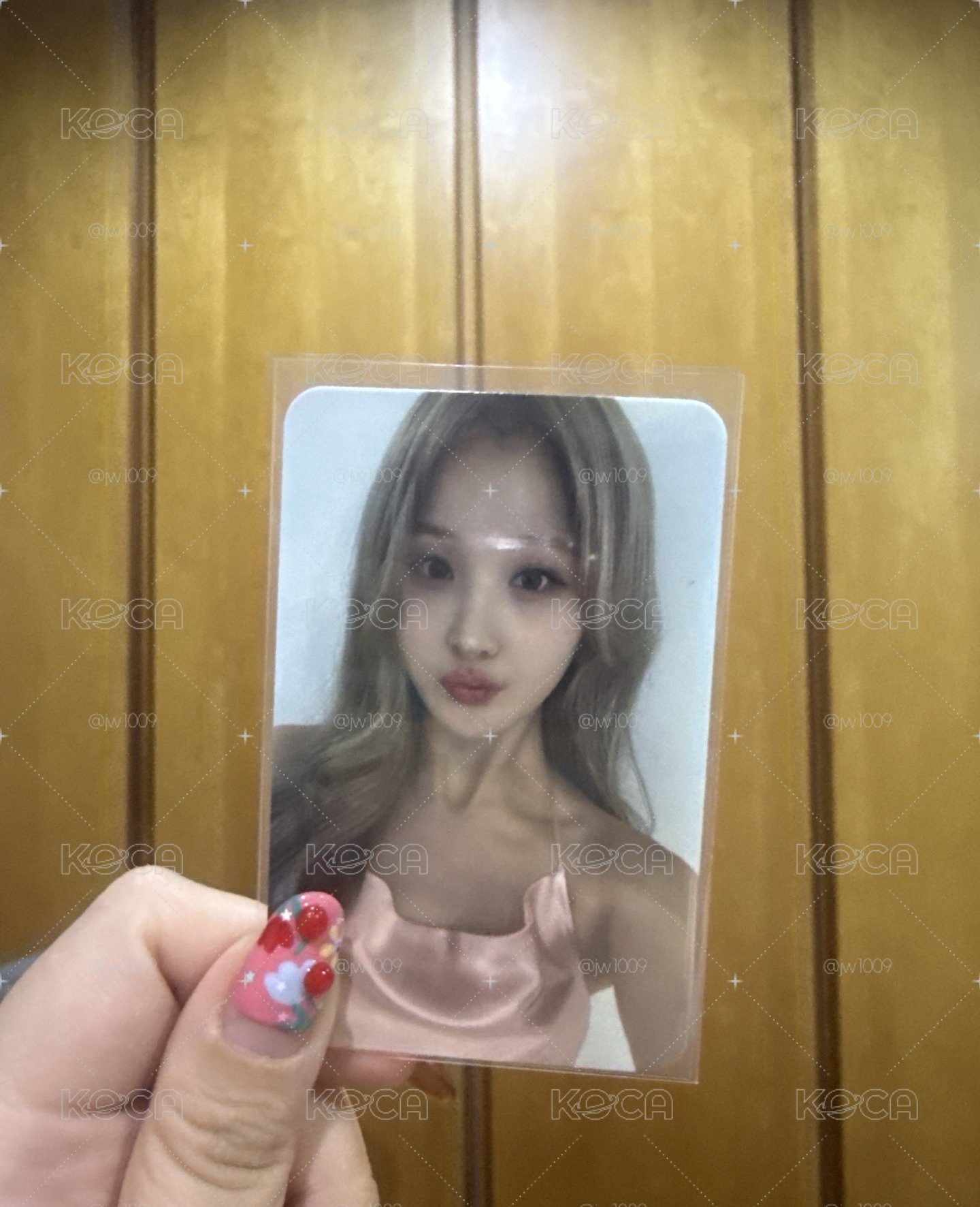Belle單曲一點石成金 MWAVE 特典卡 簽專特典