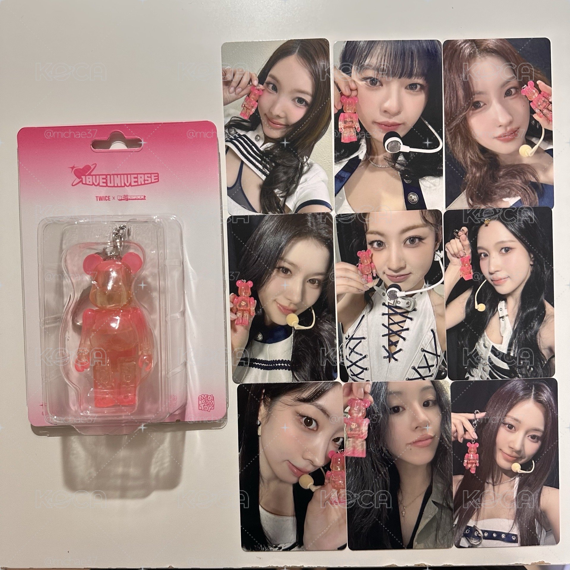 [現貨] MINA 九週年紀念 卡冊含小卡+庫柏力克熊九人小卡組