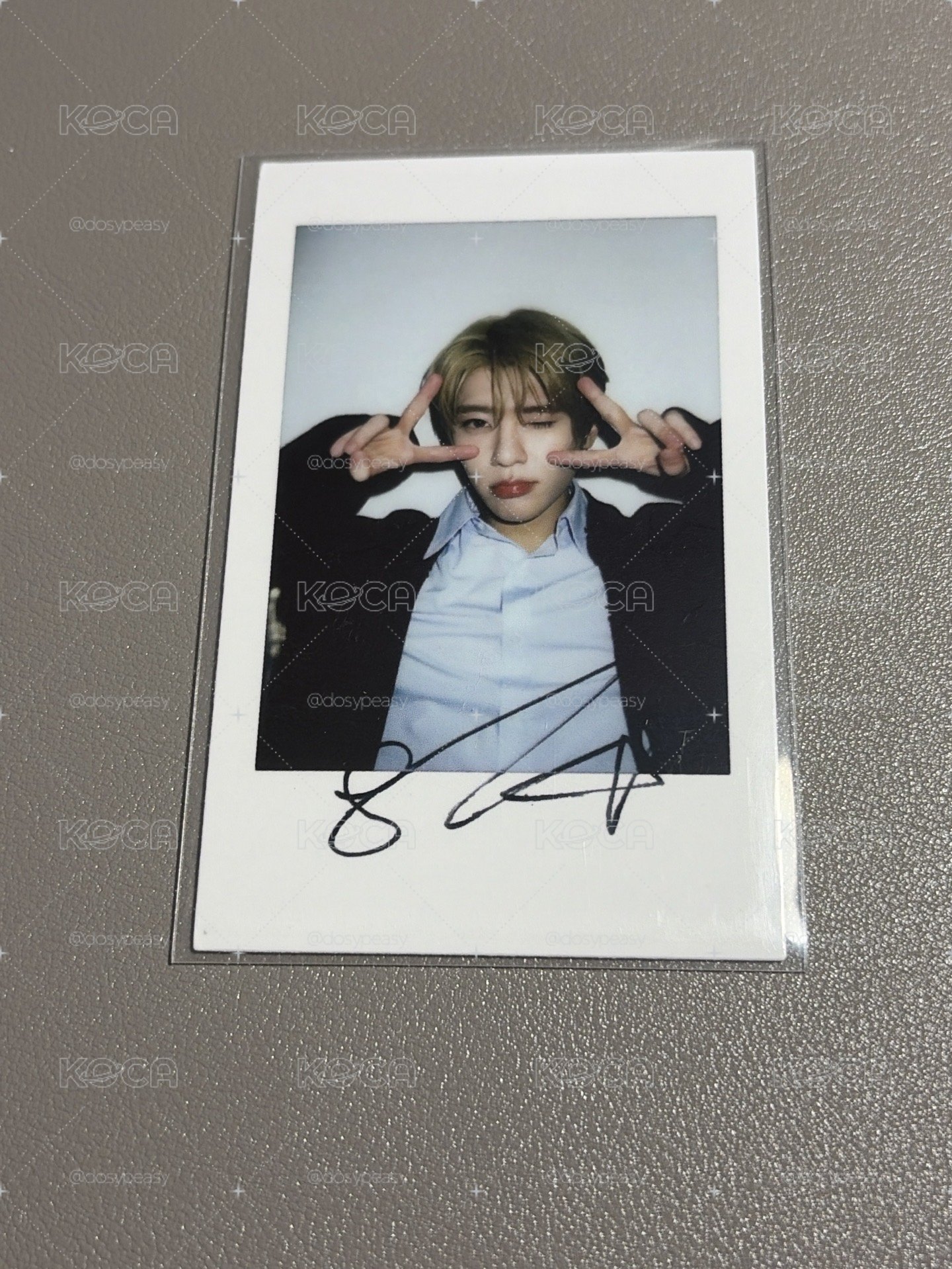 NCT WISH poppop 泡泡摩奇 澳門 B 簽售卡 SION