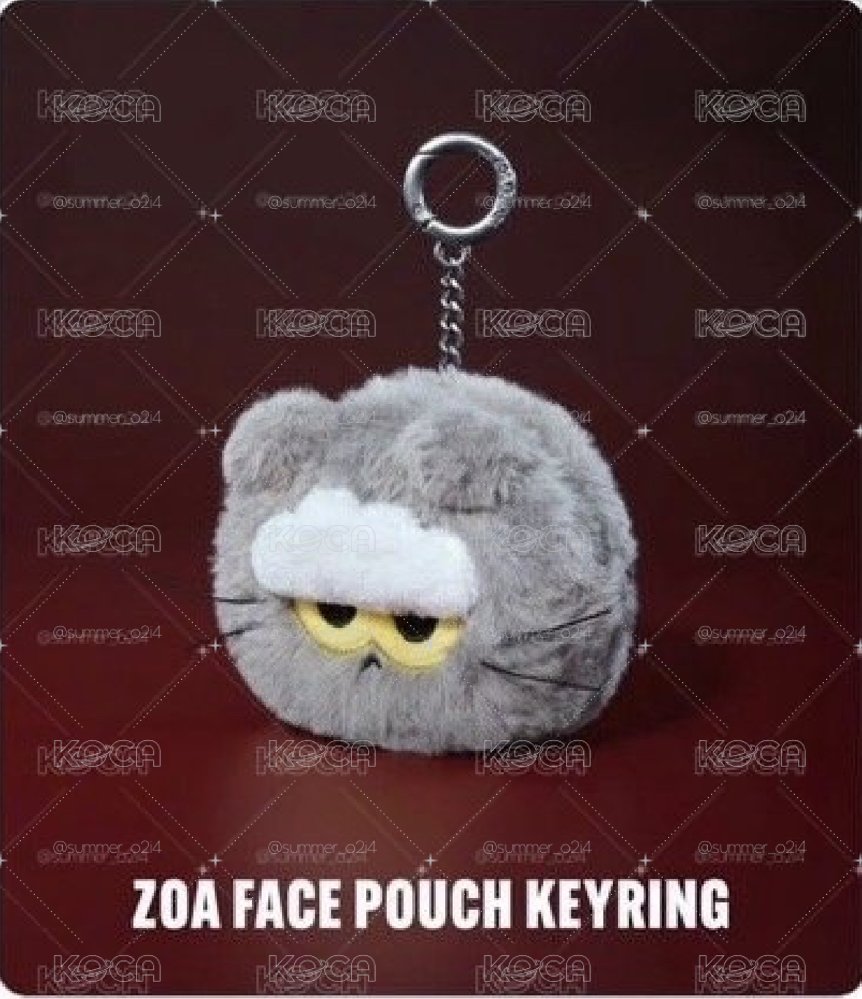 ✨全新Zoa大頭零錢包🐱