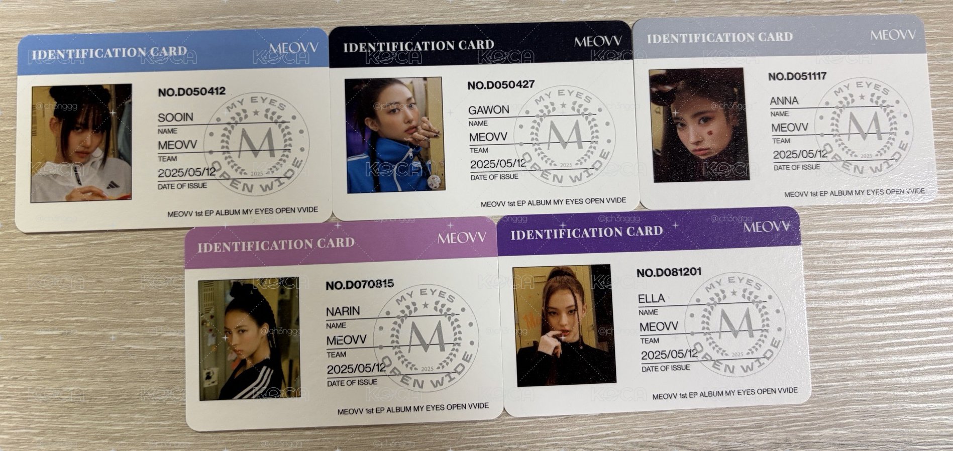 Meovv 快閃店小卡 退坑售一起出
