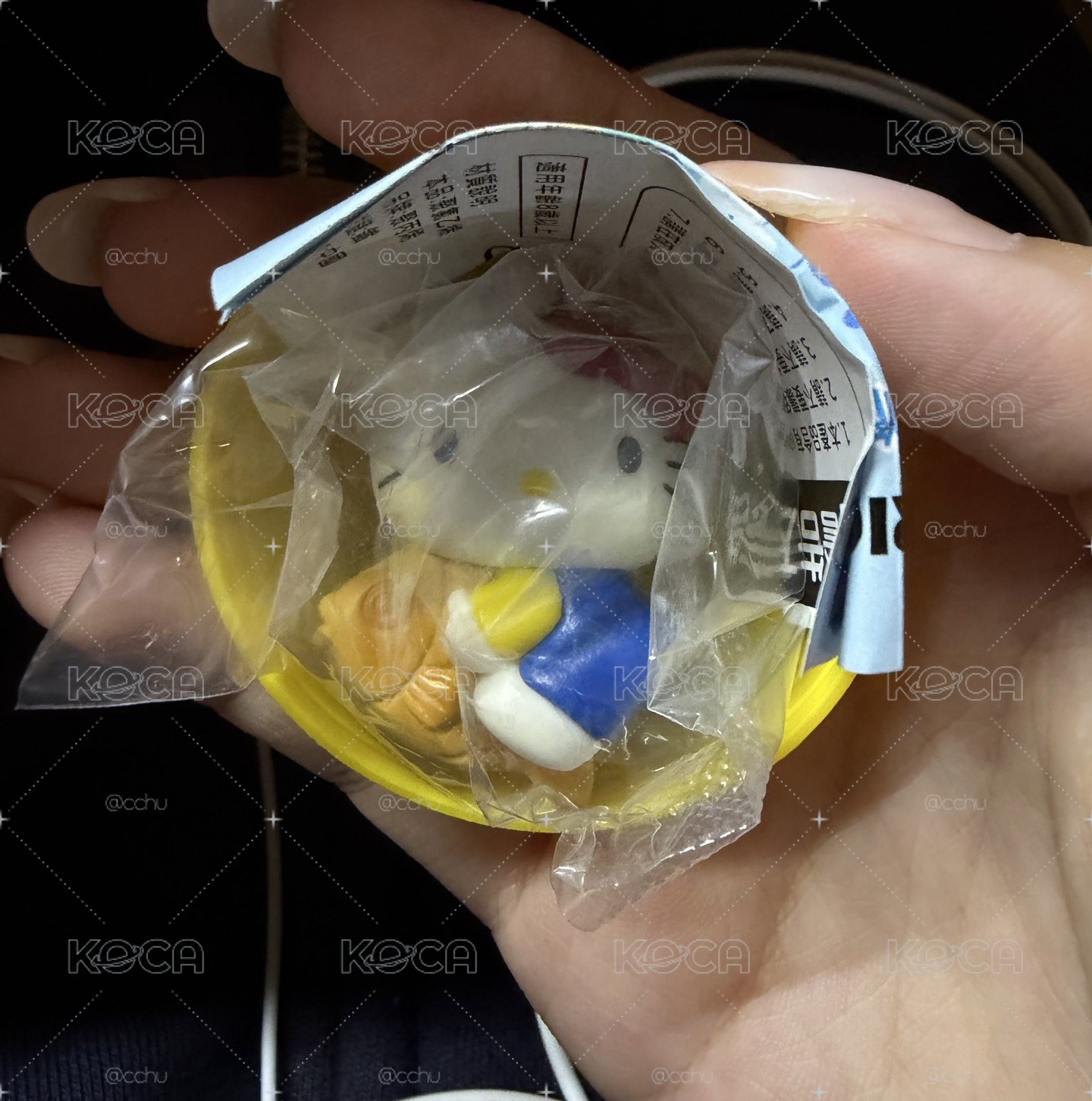 酷洛米櫻花系列吊飾扭蛋、kitty釣魚燒吊飾扭蛋