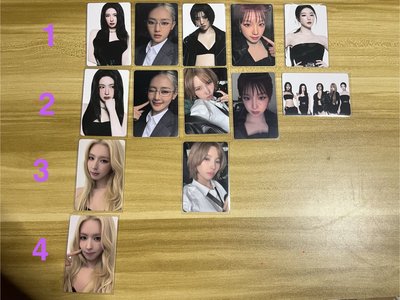 （🏰現貨）I-dle 世巡 橫濱場 隨機卡包