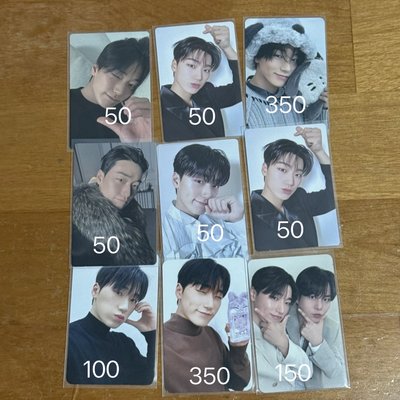 ATEEZ 星化親簽 友榮原皮娃 友榮小卡