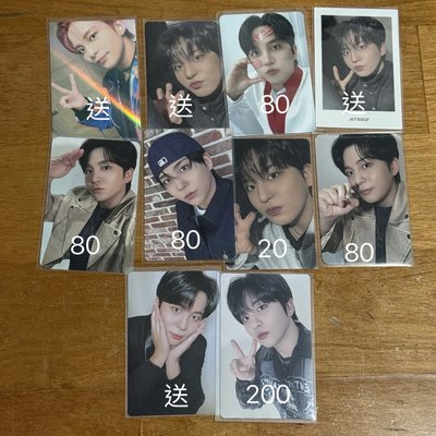 ATEEZ 星化親簽 友榮原皮娃 友榮小卡
