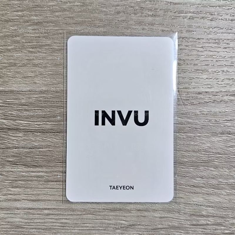 太妍 INVU 印尼通路特典卡