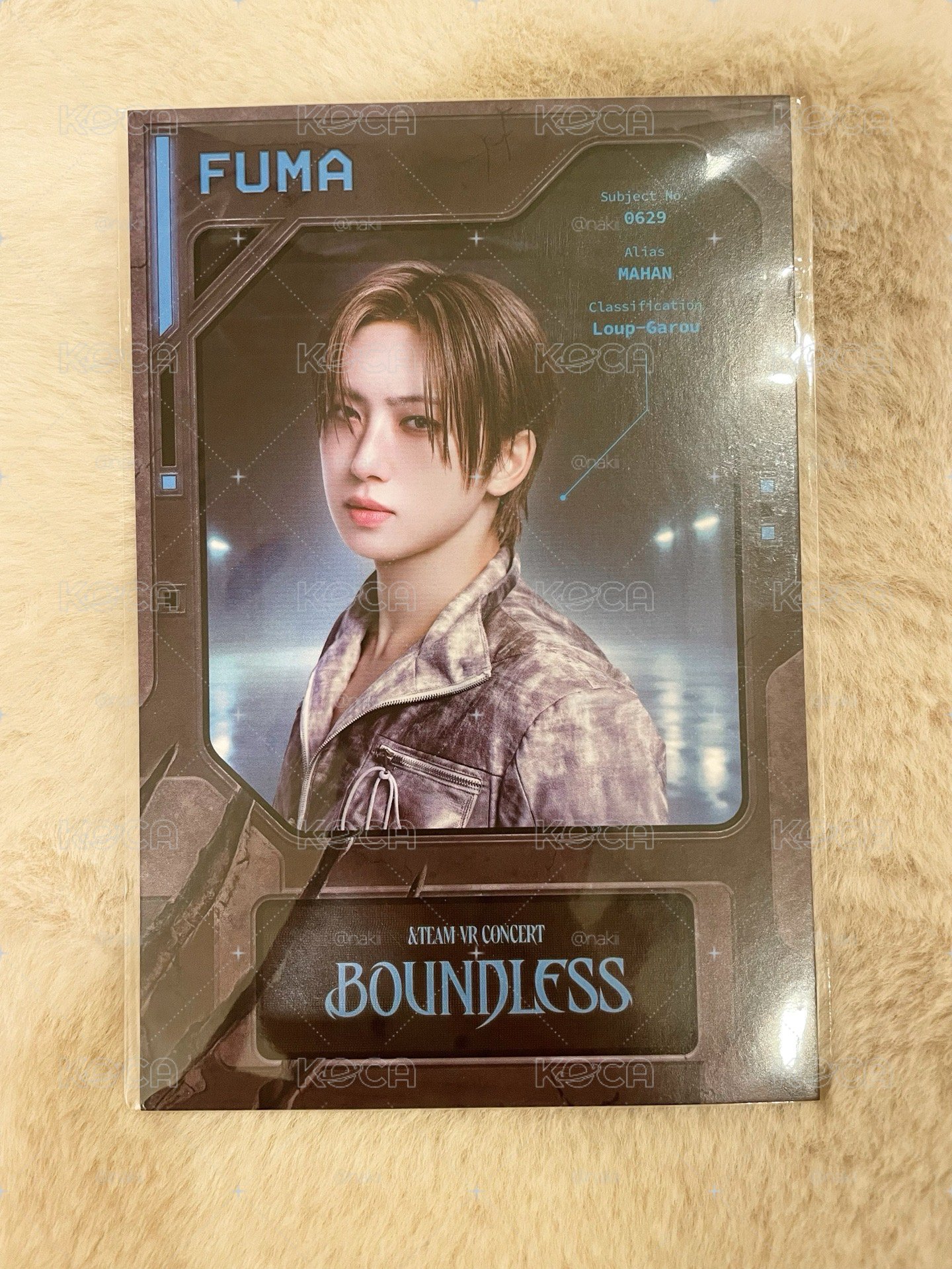 現貨 I &TEAM VR FUMA 平日特典明信片