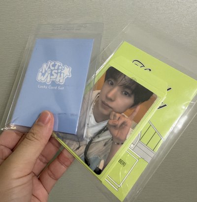 saku一週年幸運卡、yushi生日卡