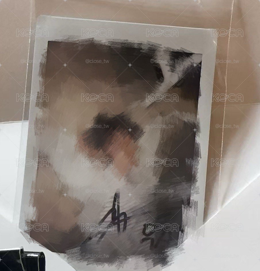 未公開親簽拍立得