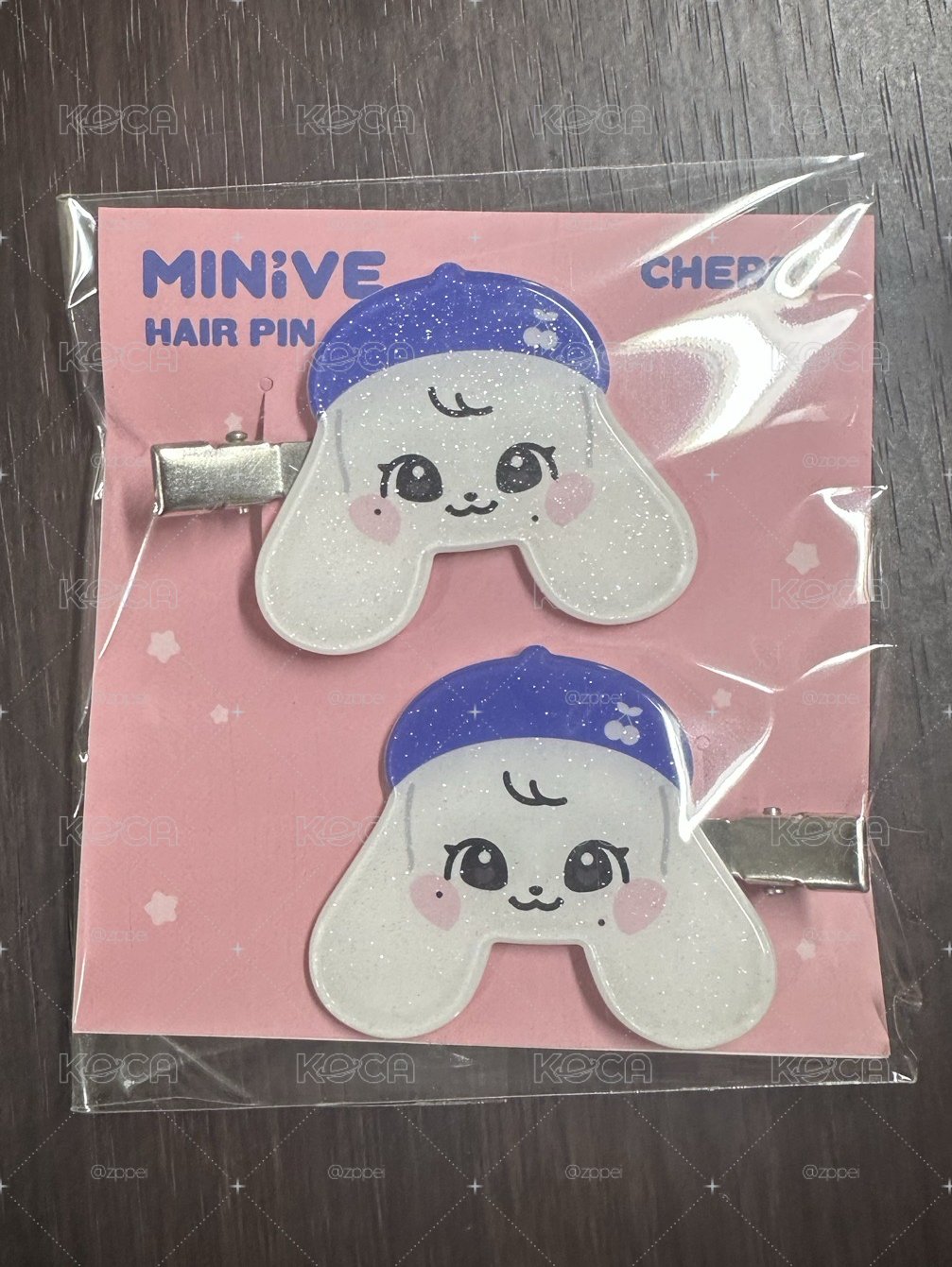 MINIVE  CHERRY髮夾