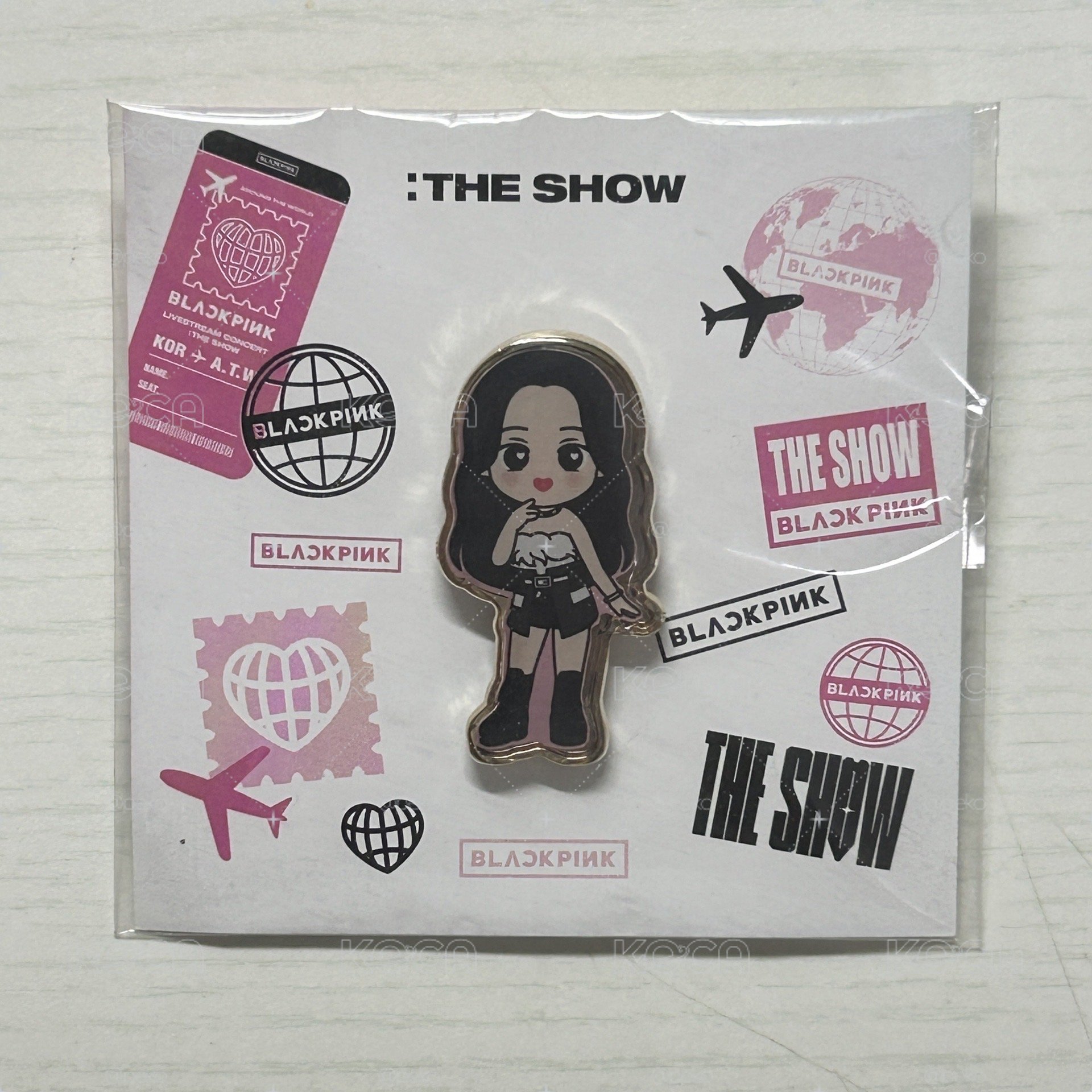 Jisoo the show 別針