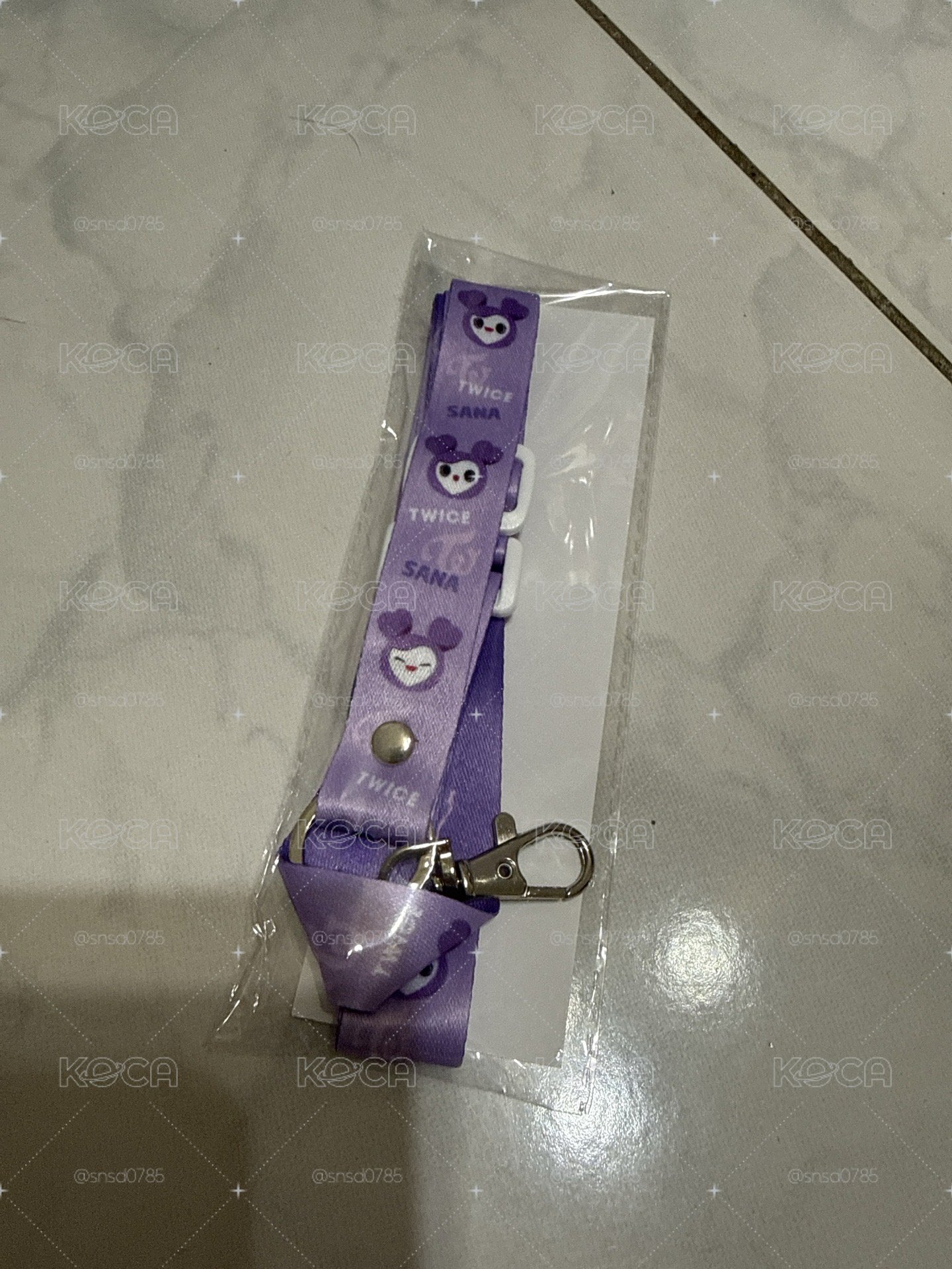 現貨 TWICE六巡 Sana 手機扇子掛繩背帶 