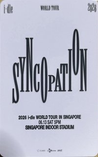 26世巡 新加坡場 VIP 吊牌 