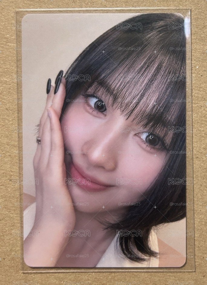 TWICE 捧臉桃 中文卡背