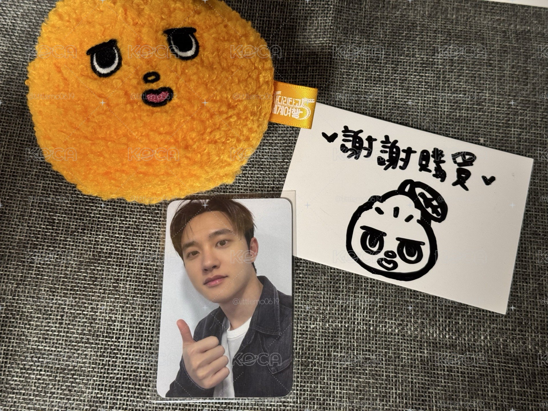 EXO D.O. WM合照簽售卡