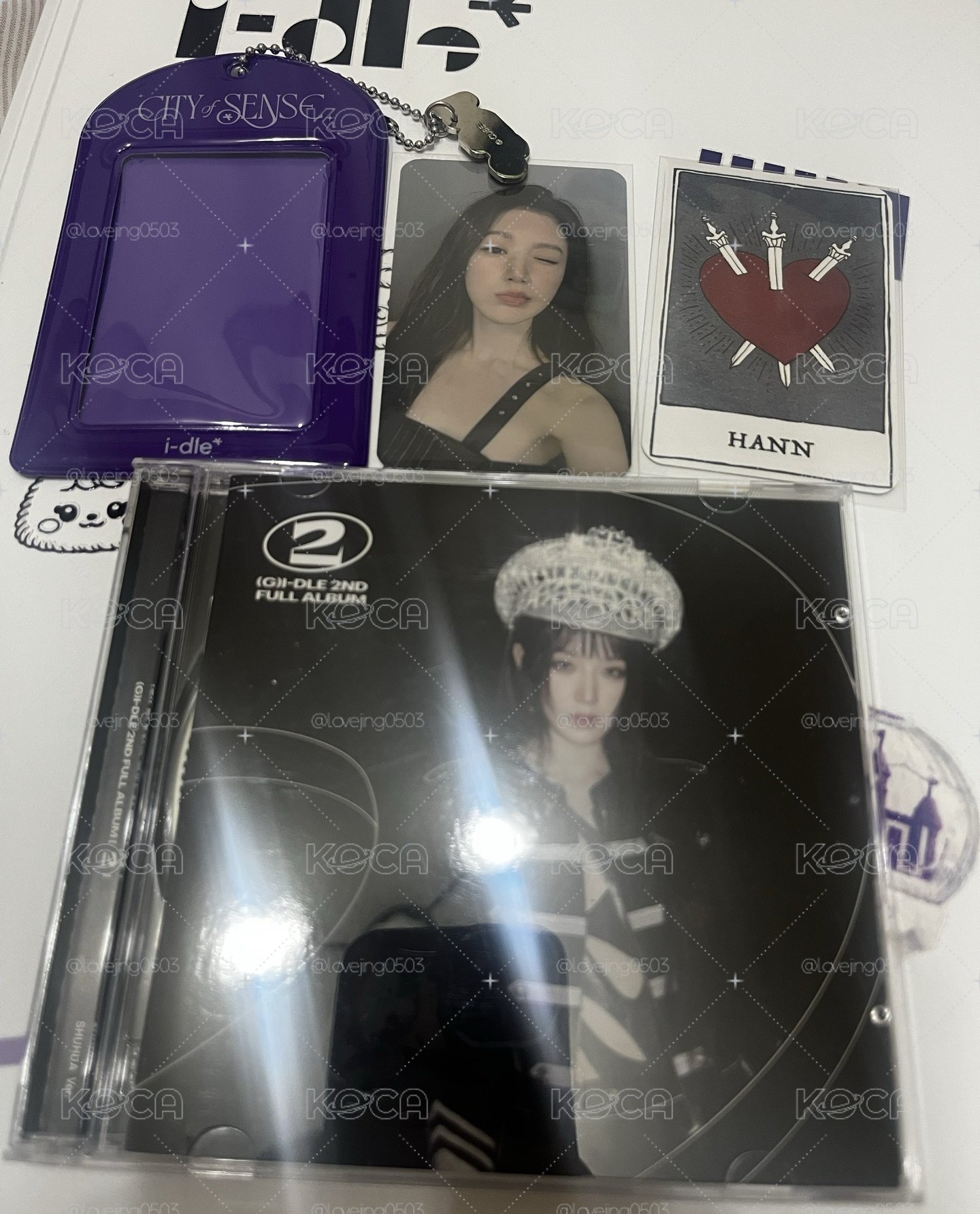 《1元起標》刷 展覽入場中背 卡套 I burn