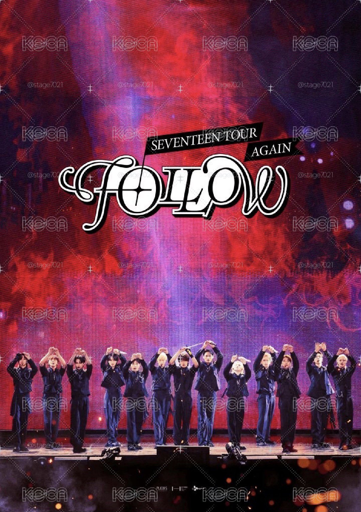 SEVENTEEN｜Follow Again 明信片組 電影