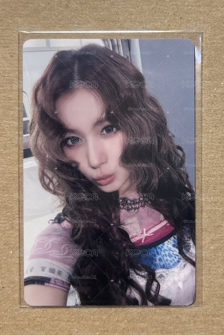 TWICE 捲髮紗