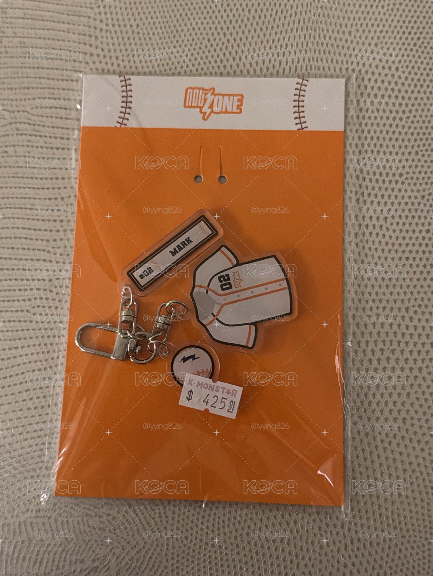 鑰匙圈吊飾 NCT ZONE  POP-UP 鑰匙圈 