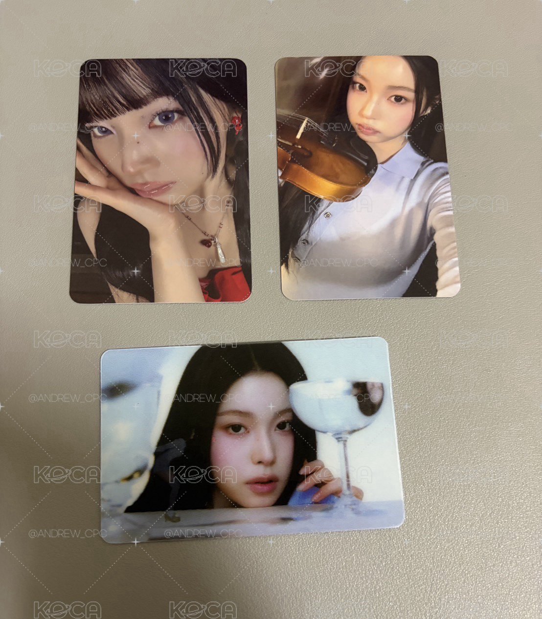 NMIXX台北快閃 隨機卡包 Kyujin小貓一套