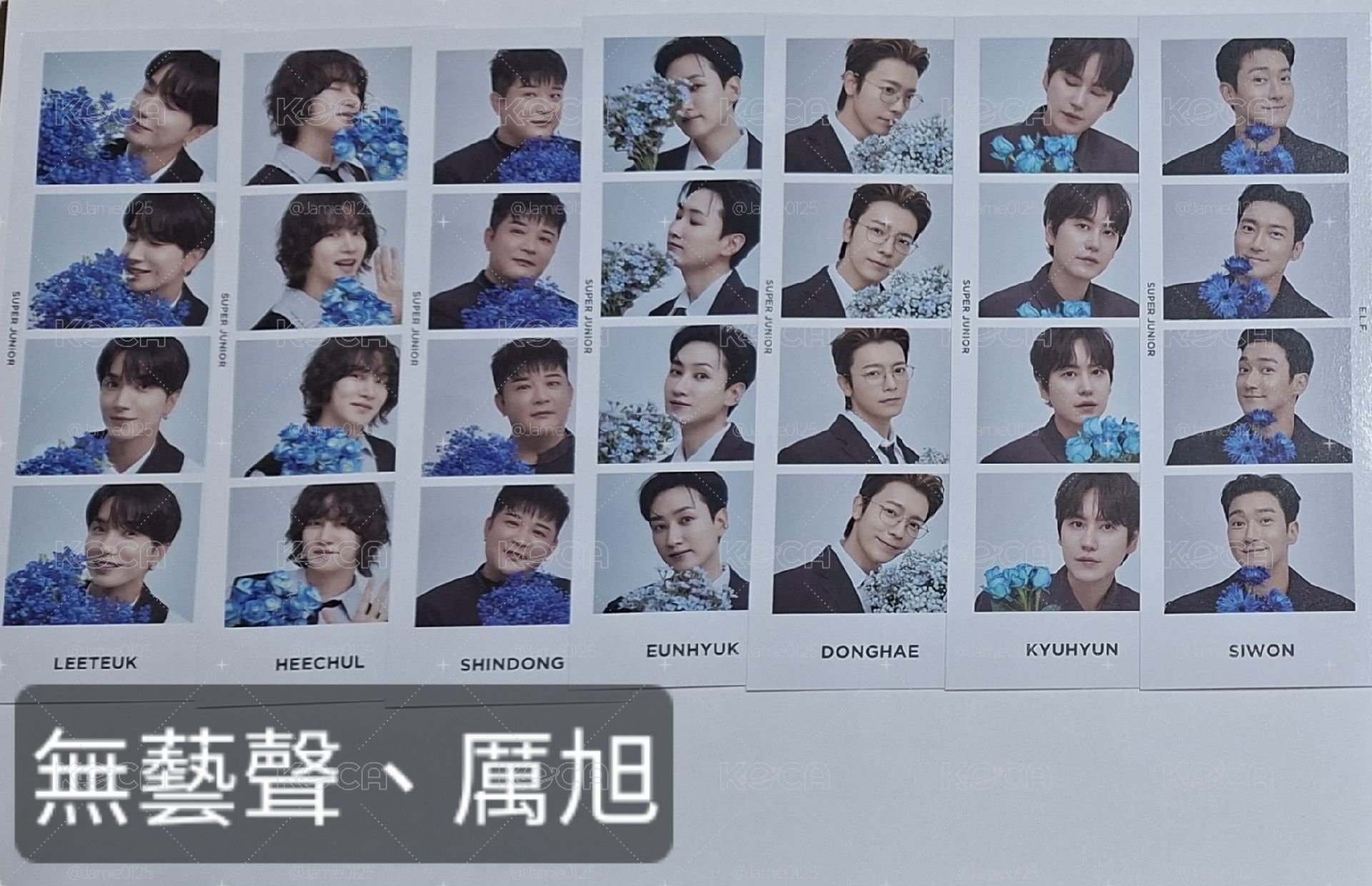 superjunior wvs會員禮（無藝聲、厲旭）
