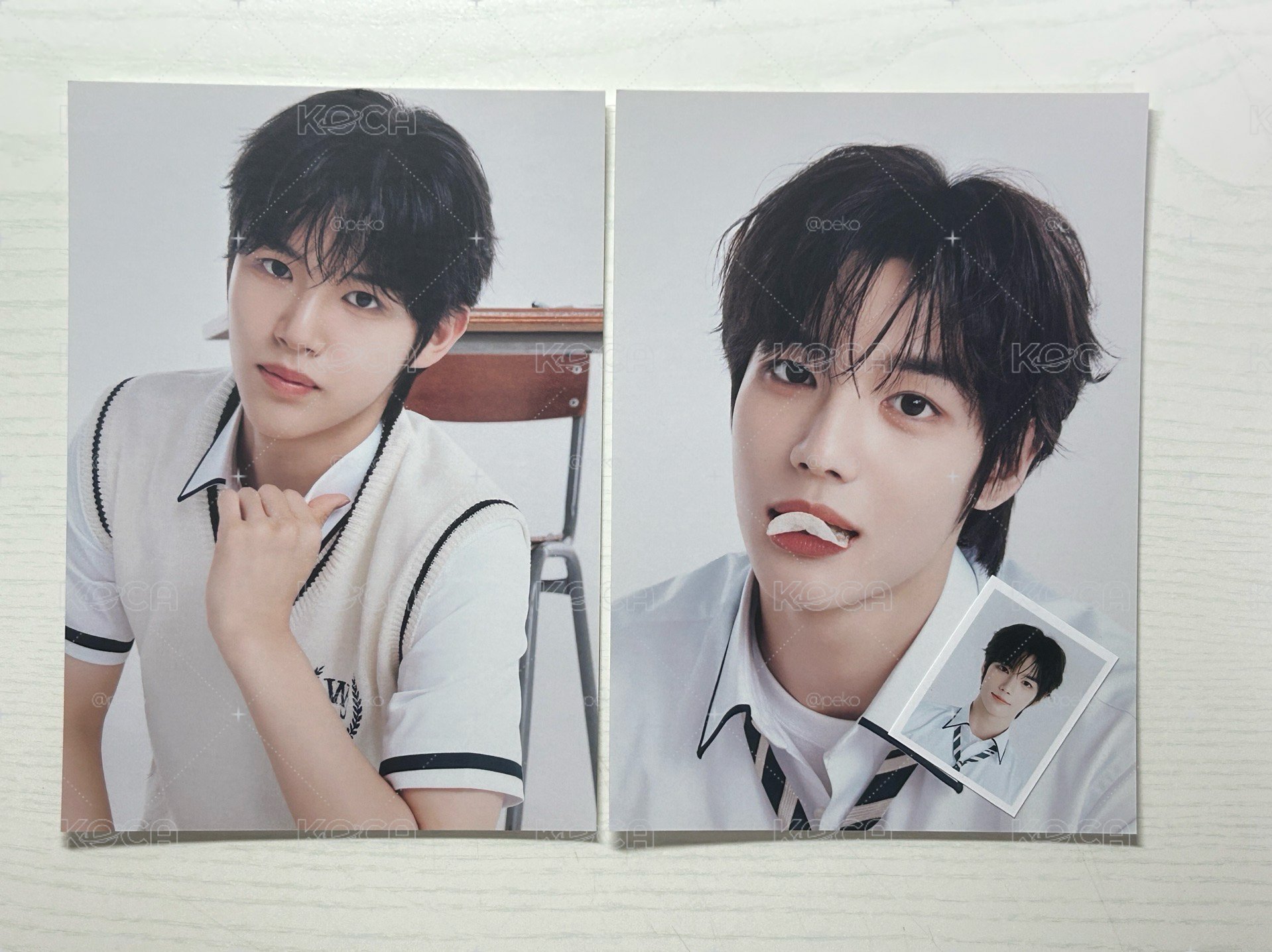 jaewon+hamin明信片+hamin證件照