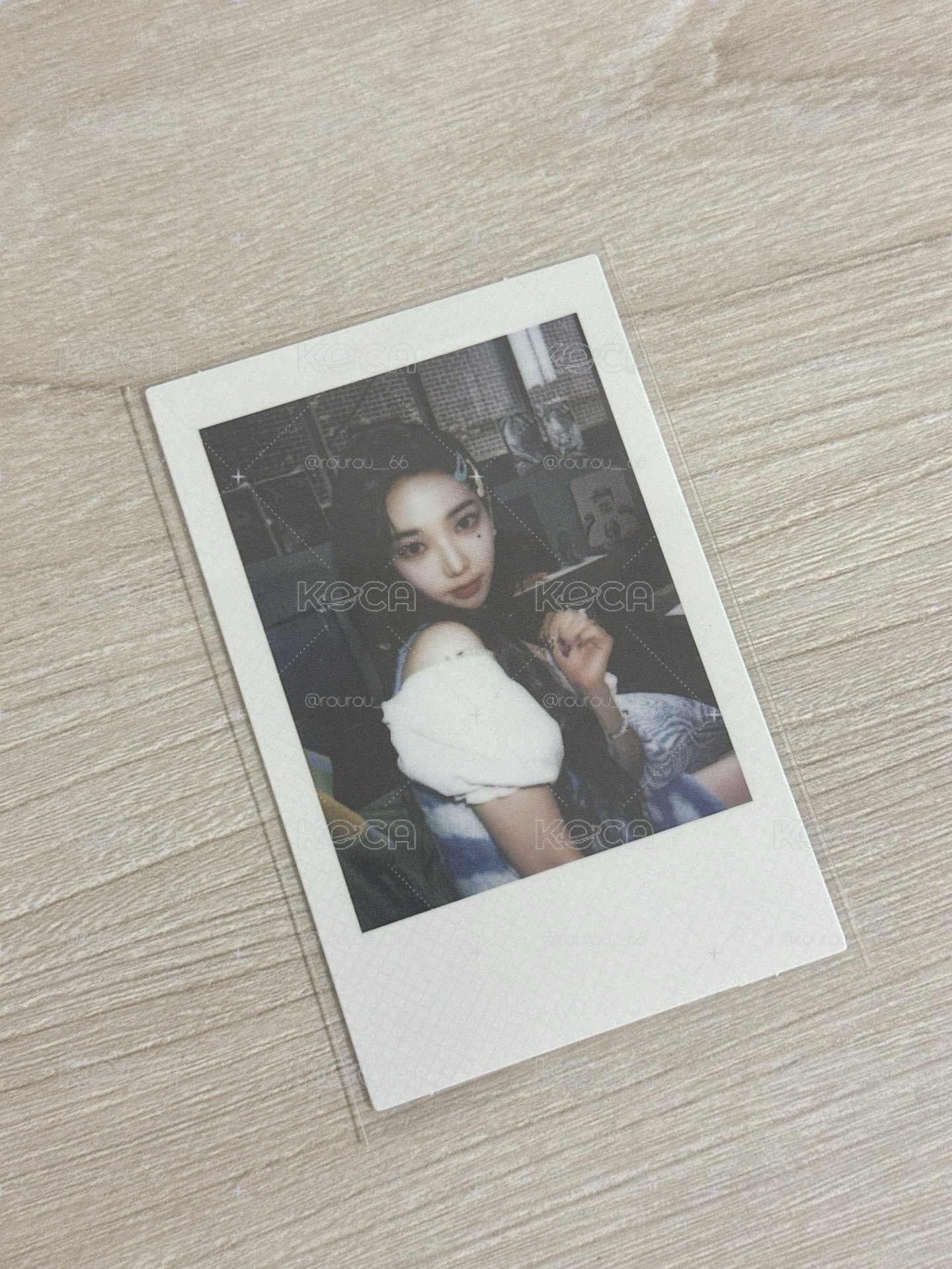 Girls 專輯卡 R版拍立得柚