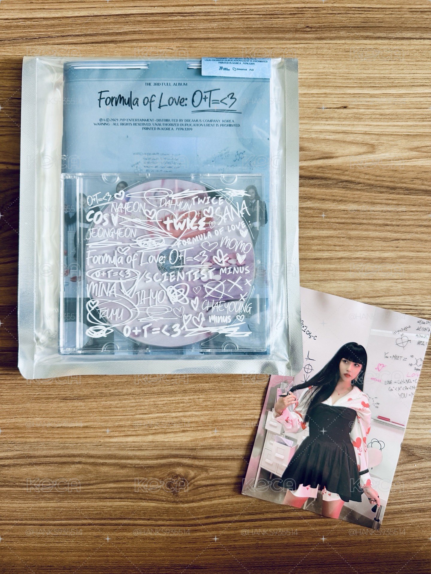 FORMULA + Mina 照片組
