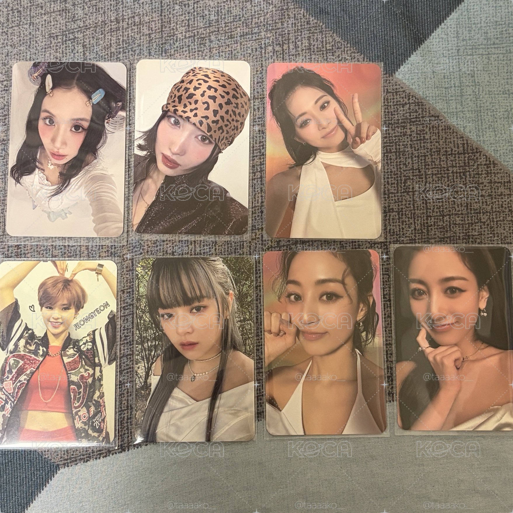 TWICE專卡 整圖售