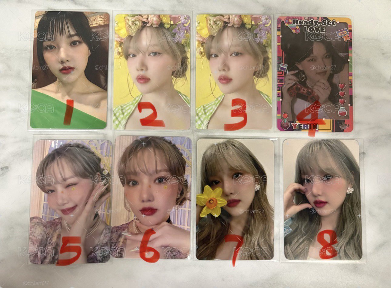 GFRIEND Yerin 耶尼 小卡