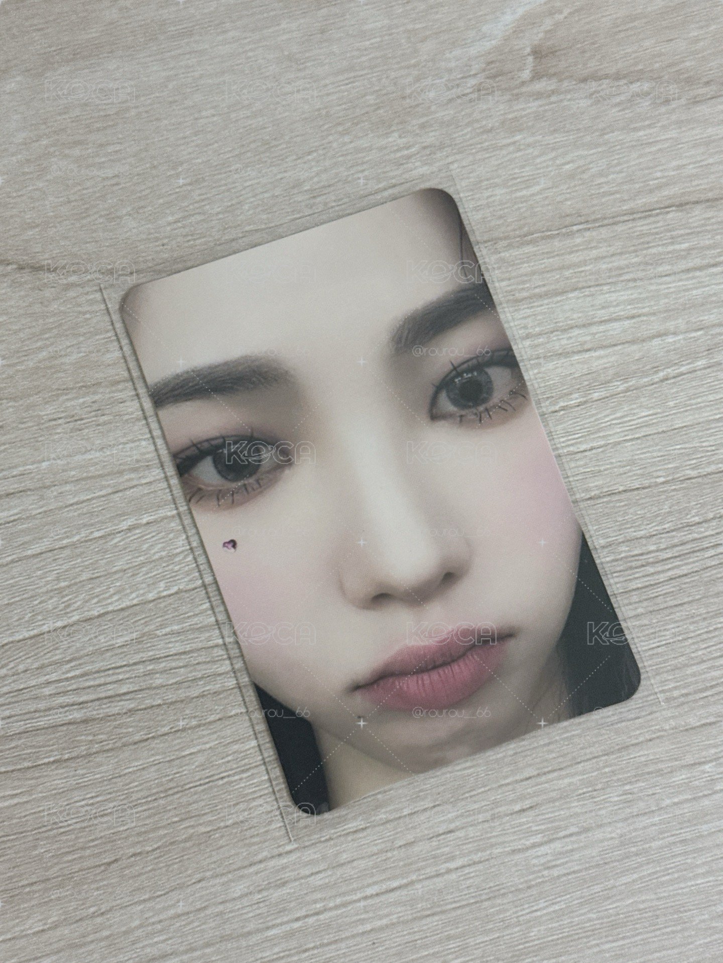Girls 專輯卡 R版柚 懟臉柚