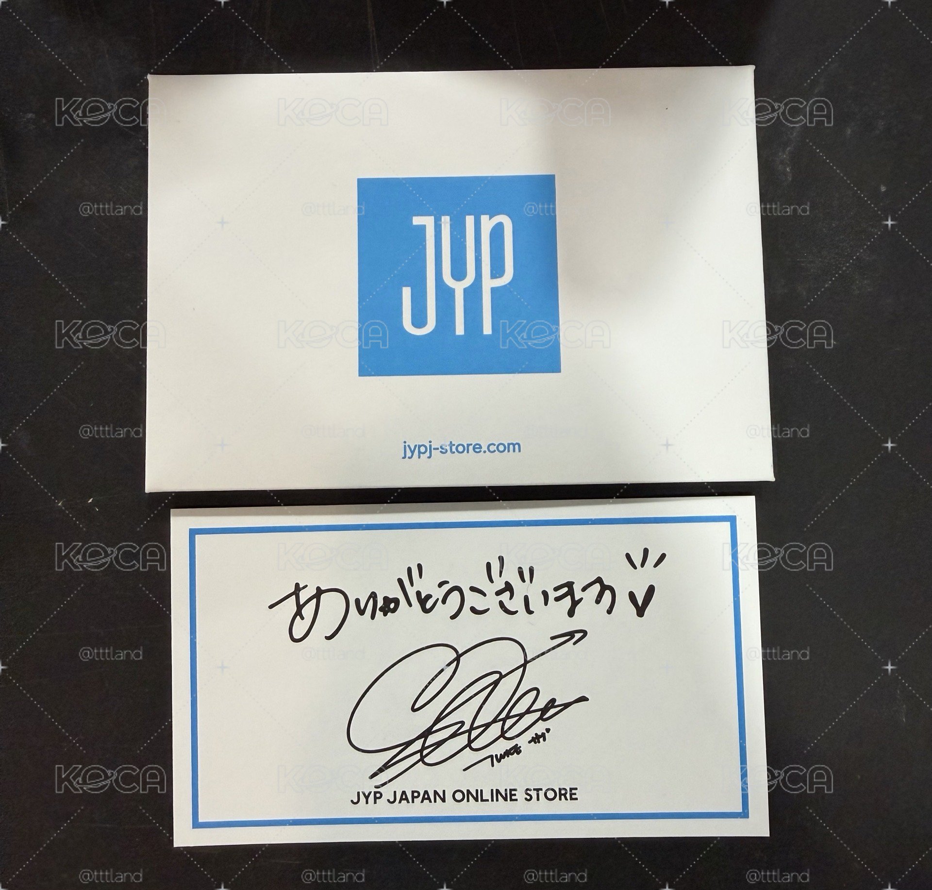 TWICE SANA JYP SHOP JAPAN 滿額卡