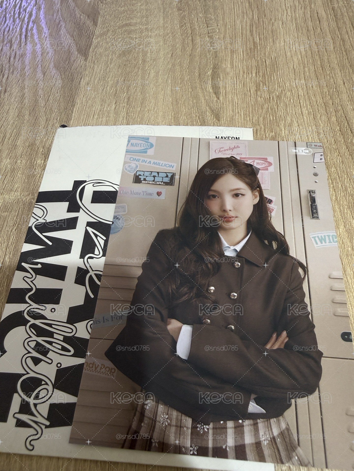 現貨 TWICE 娜璉 六巡 新國立 大卡 明信片 64