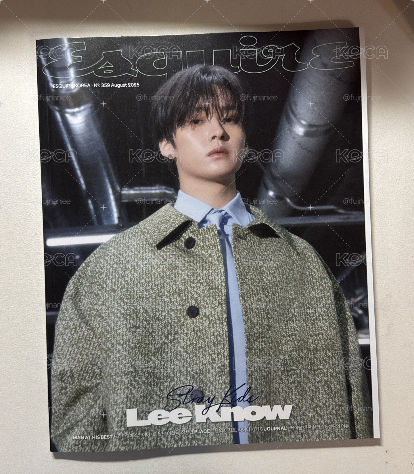ESQUIRE KOREA 8月號旻封